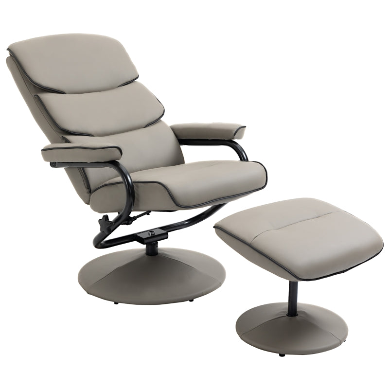 Recliner Chair With Ottoman