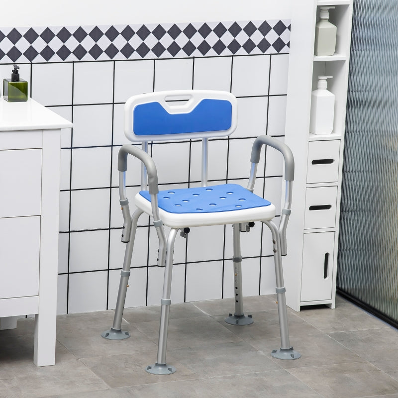 EVA Padded Shower Chair , Blue