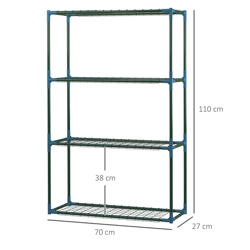 Modern Plant Stand Set Of 2- Green