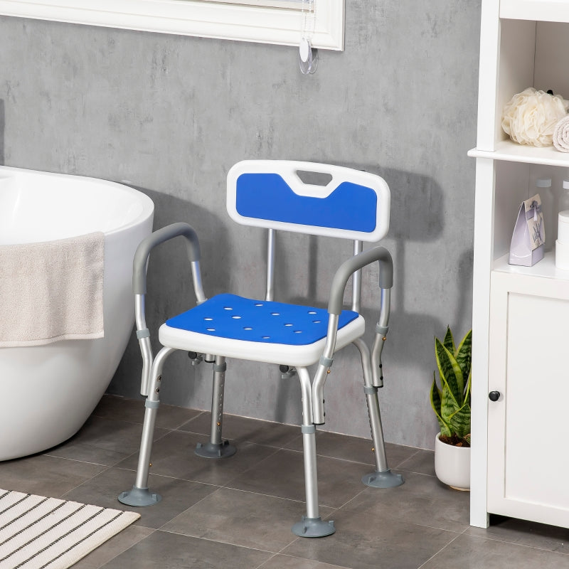 EVA Padded Shower Chair , Blue