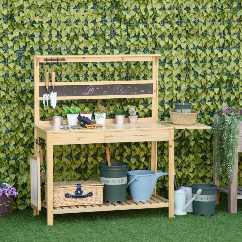 Potting Bench Table, Garden Work Workstation