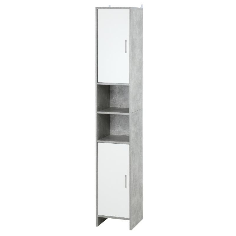 Free-standing Tall Bathroom Storage Cabinet