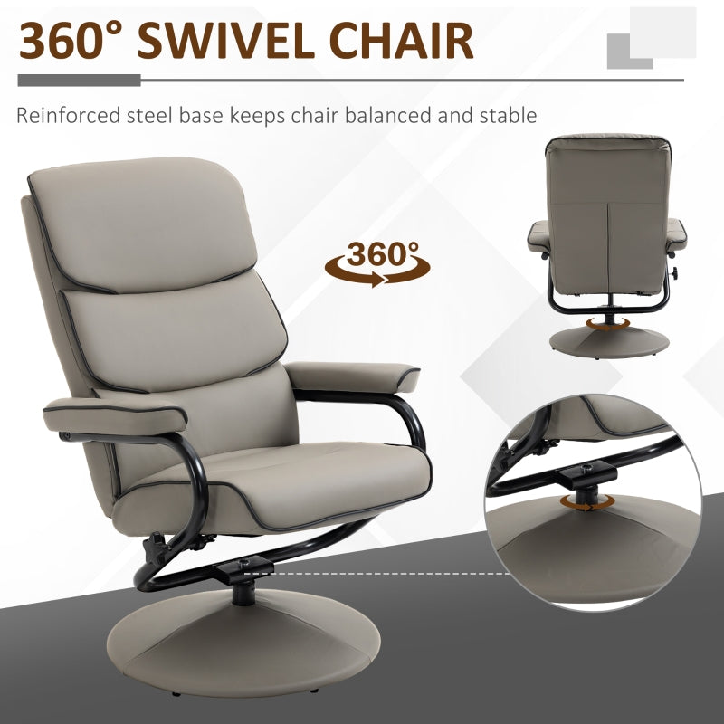 Recliner Chair With Ottoman