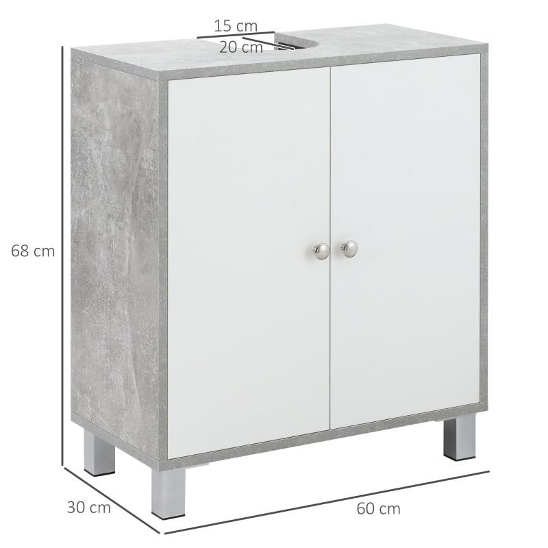 Under Sink Cabinet, Grey