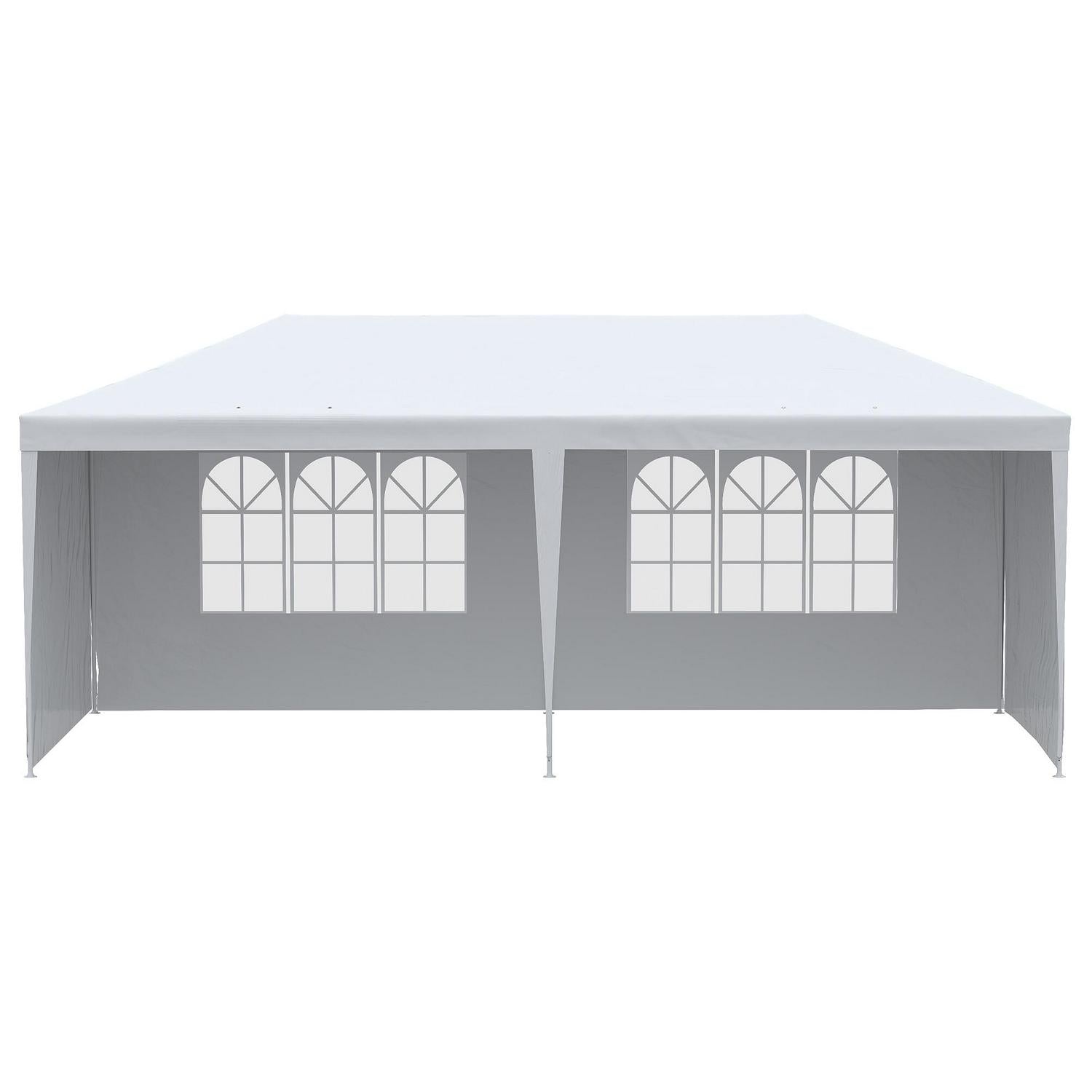 Party Tent Gazebo Marquee Outdoor Patio - White