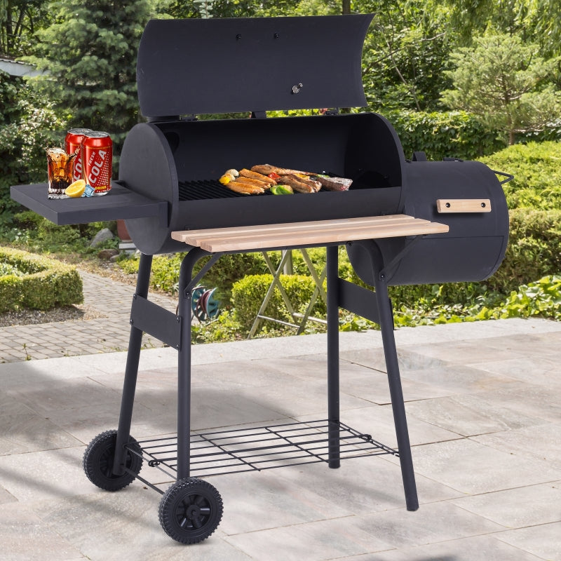 Portable Charcoal BBQ Grill-Black