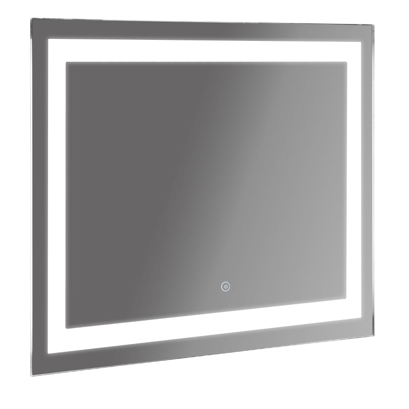 80x60cm LED Bathroom Mirror Wall Mounted