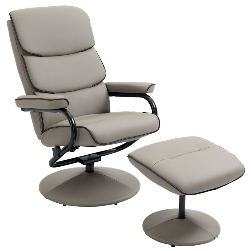 Recliner Chair With Ottoman