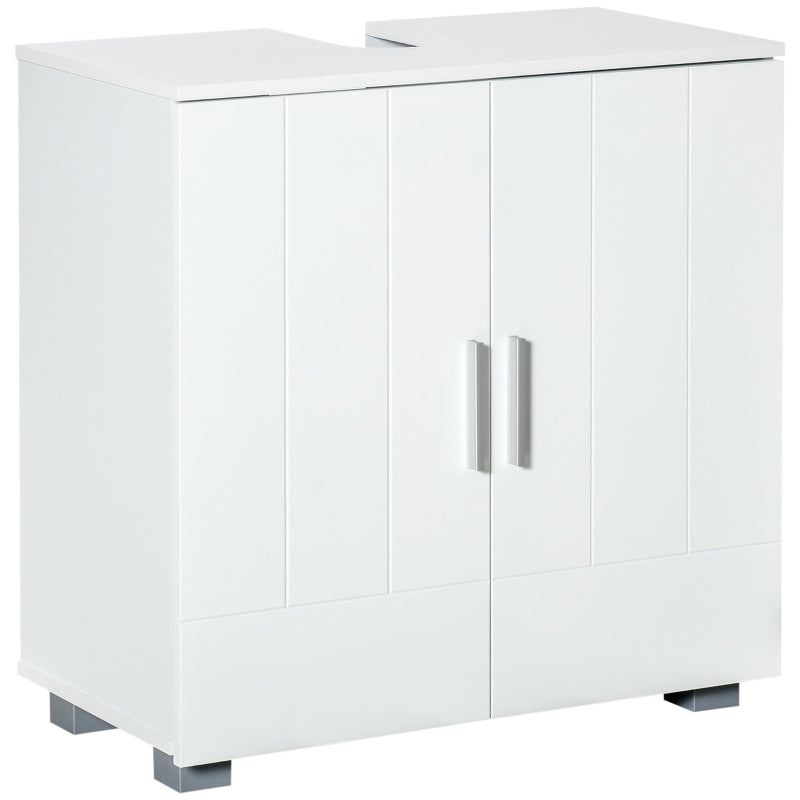 Pedestal Under Sink Cabinet, White