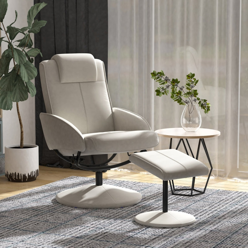 Adjustable PU Leather Recliner