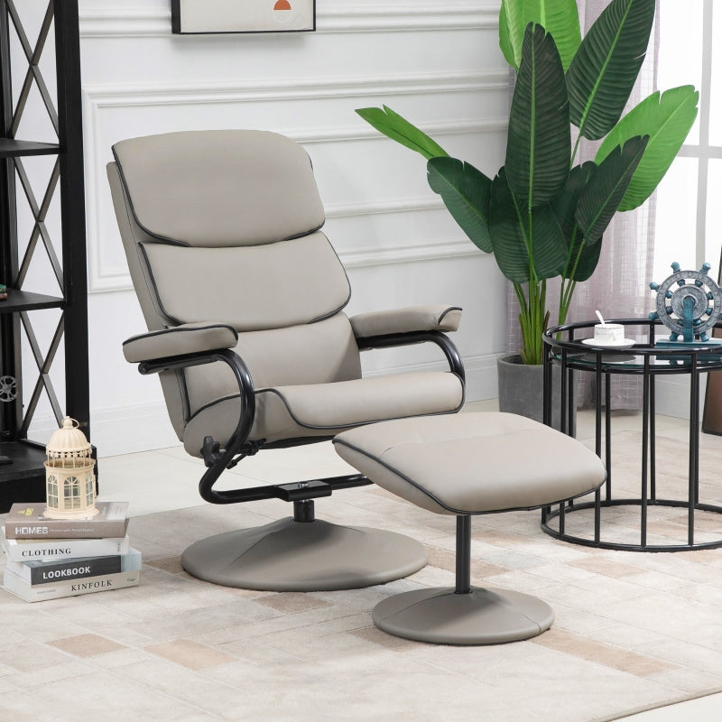 Recliner Chair With Ottoman