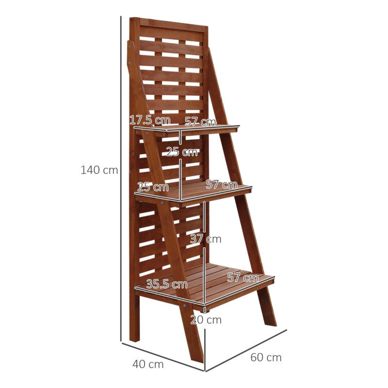 Three-Tier Plant Stand, Outdoor Indoor Organiser