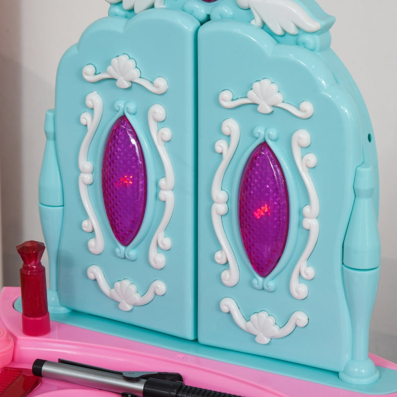 Children's Princess Dressing Table And Stool