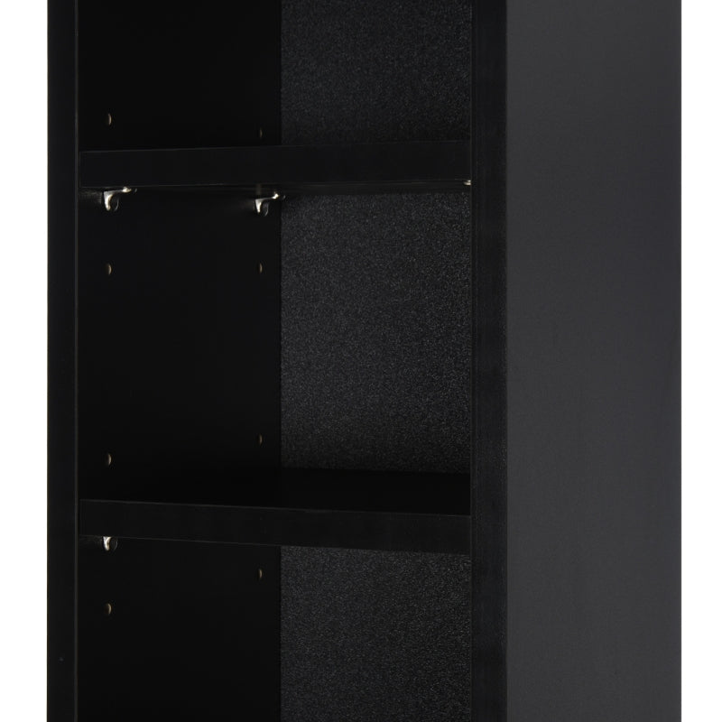 Set Of 2 CD Media Display Shelf Unit Tower Rack