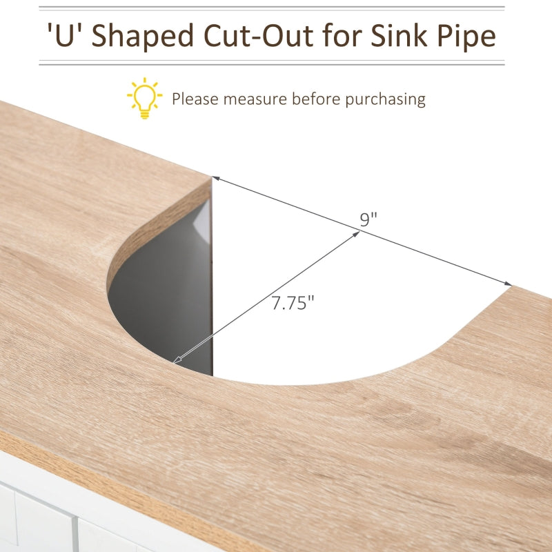 Bathroom Pedestal Under Sink Cabinet Storage