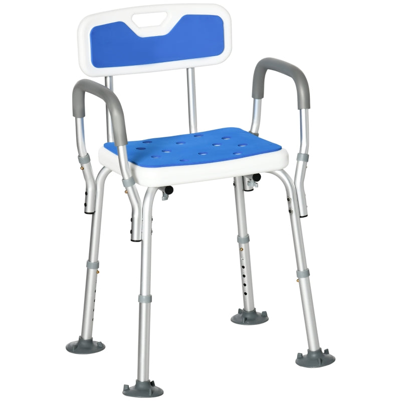 EVA Padded Shower Chair , Blue