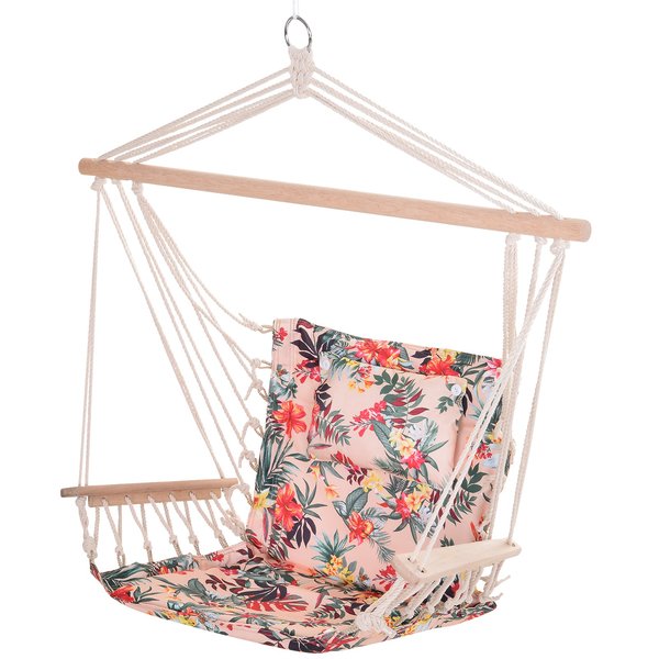 100x106cm Hanging Hammock Chair - Bright Floral