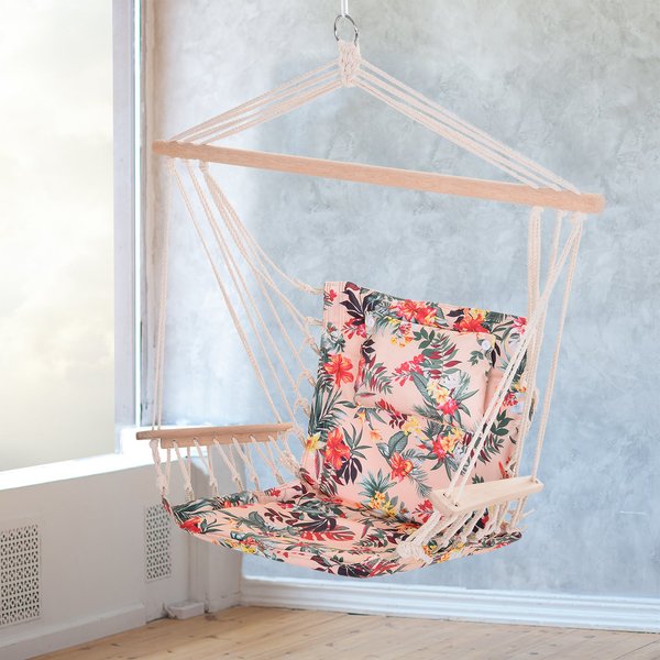 100x106cm Hanging Hammock Chair - Bright Floral