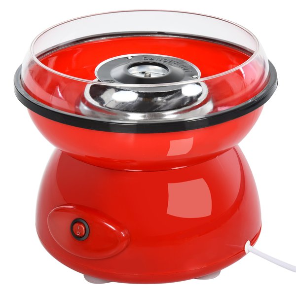 450W Non-Stick Stainless Steel Candyfloss Machine - Red