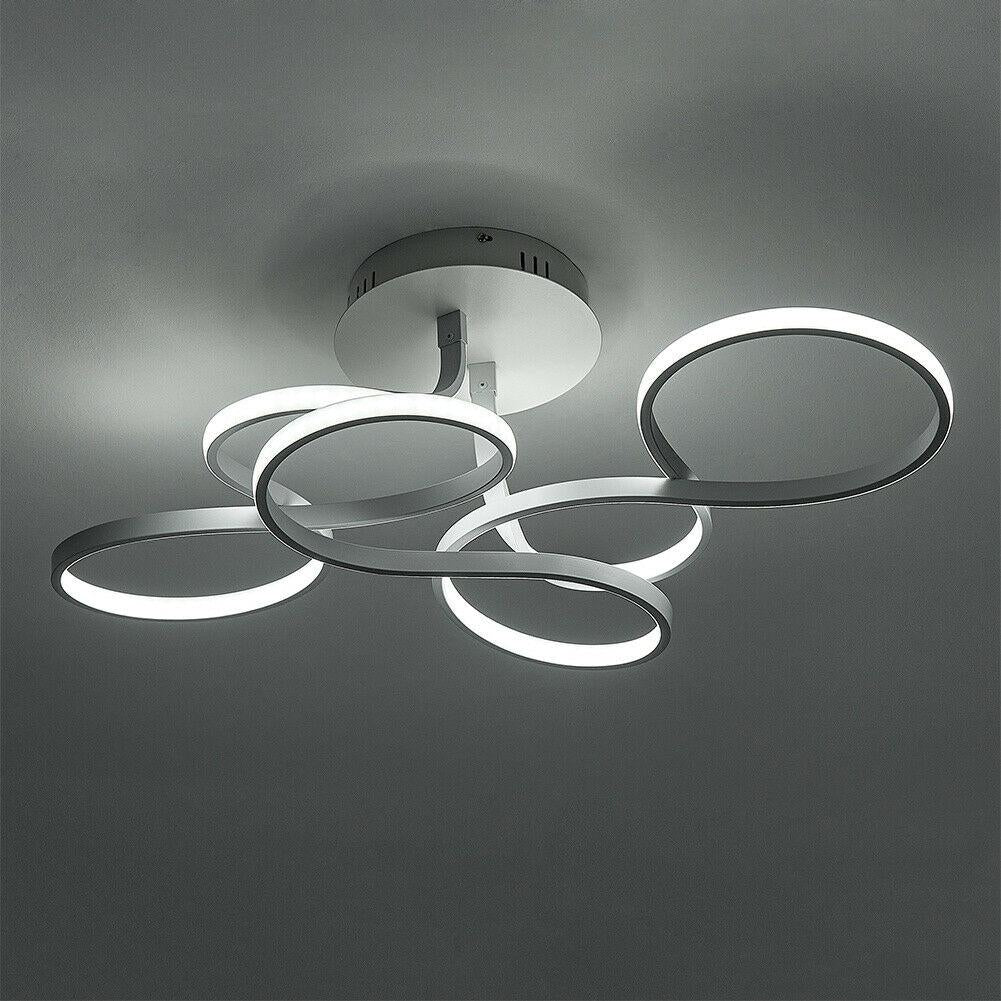 Twisted Shape Modern LED Ceiling Lights