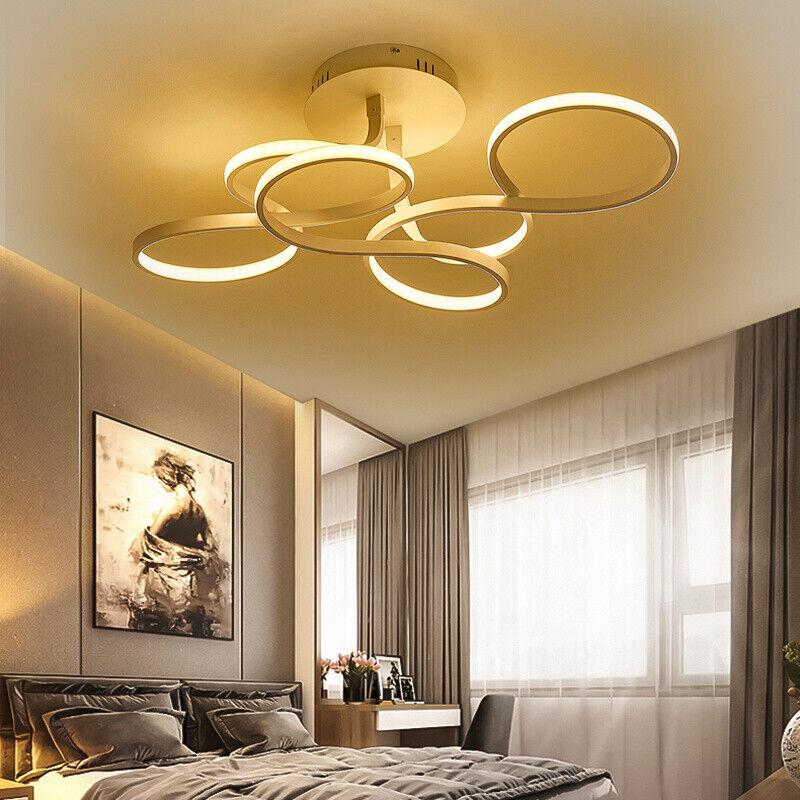 Twisted Shape Modern LED Ceiling Lights