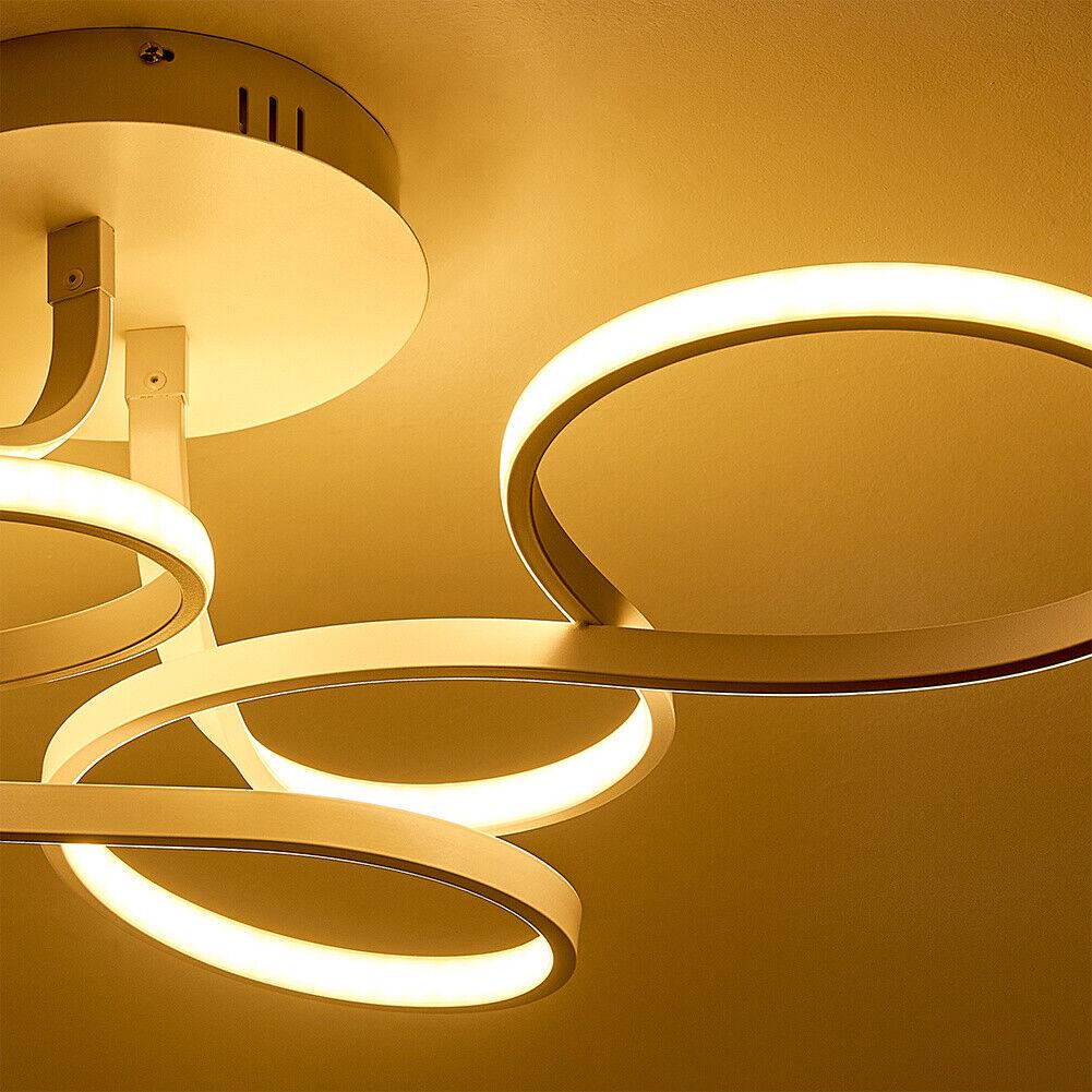 Twisted Shape Modern LED Ceiling Lights