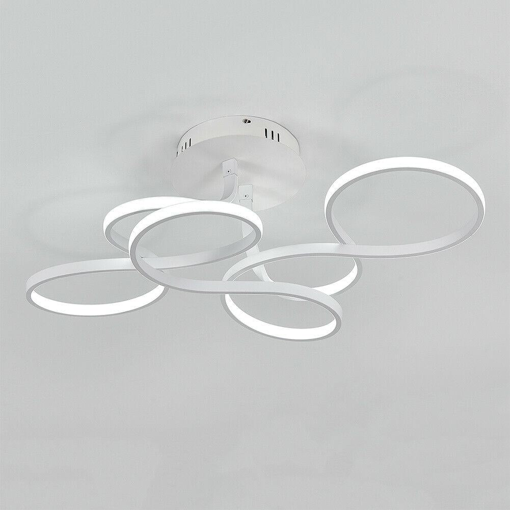 Twisted Shape Modern LED Ceiling Lights