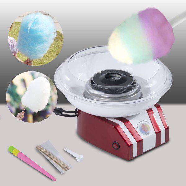 Candy Floss Machine, 450W - Red/White
