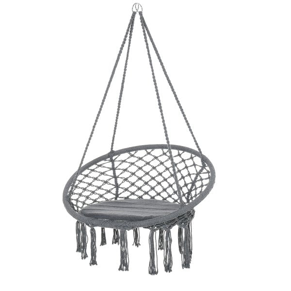 Hanging Chair Swing Hammock With Backrest