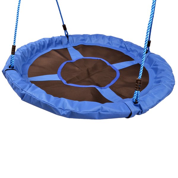 100cm Kids Garden Swing Spin - Blue