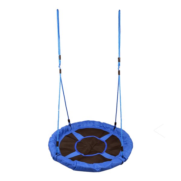 100cm Kids Garden Swing Spin - Blue