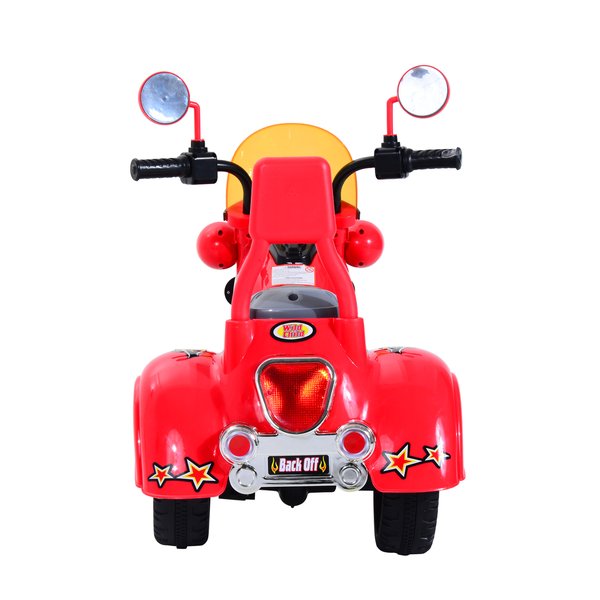 6V Kids Ride On Electric Motorcycle - Red