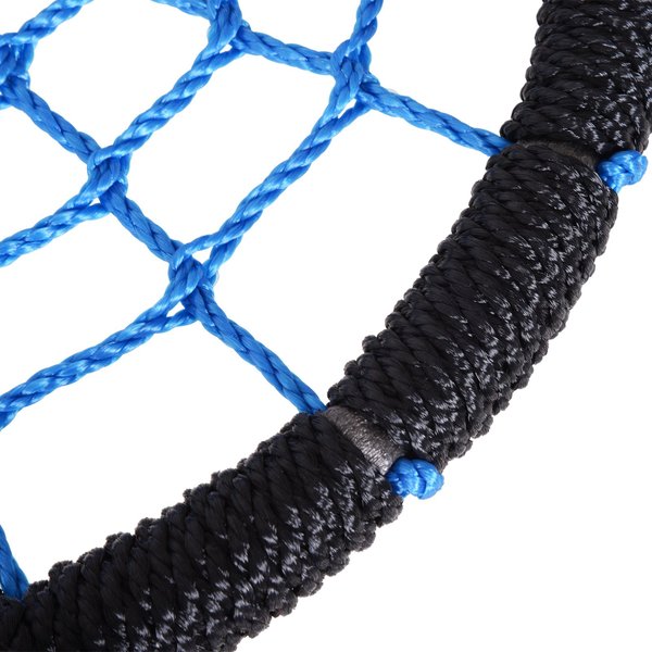 60x5H Cm. Kids Spider Web Swing -Black/Blue