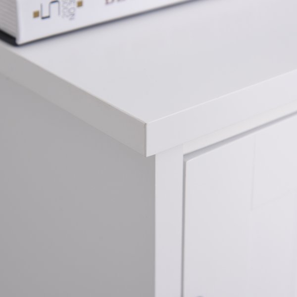 Freestanding Modern Storage Cabinet Hutch For Bathroom, Kitchen, Living Room Furniture