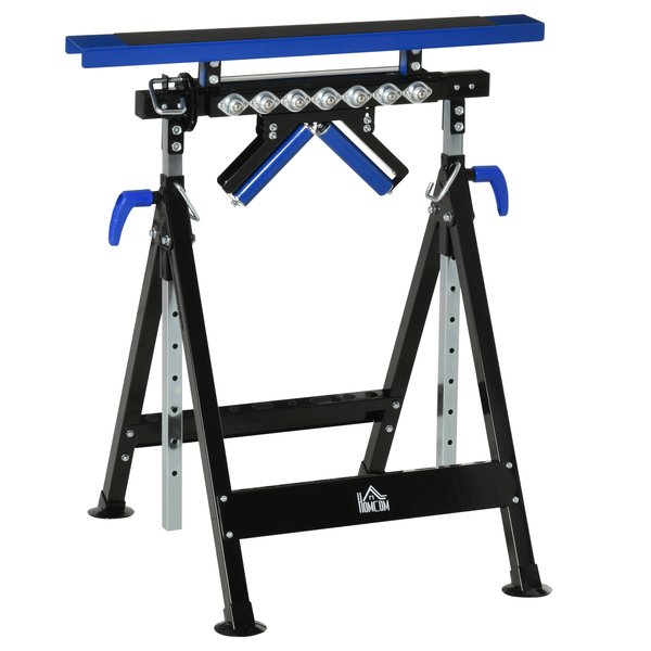 Multi-Function Workbench Ball Support Stand Roller Trestle, Height Adjustable