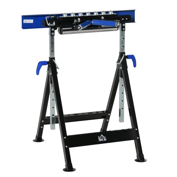 Multi-Function Workbench Ball Support Stand Roller Trestle, Height Adjustable