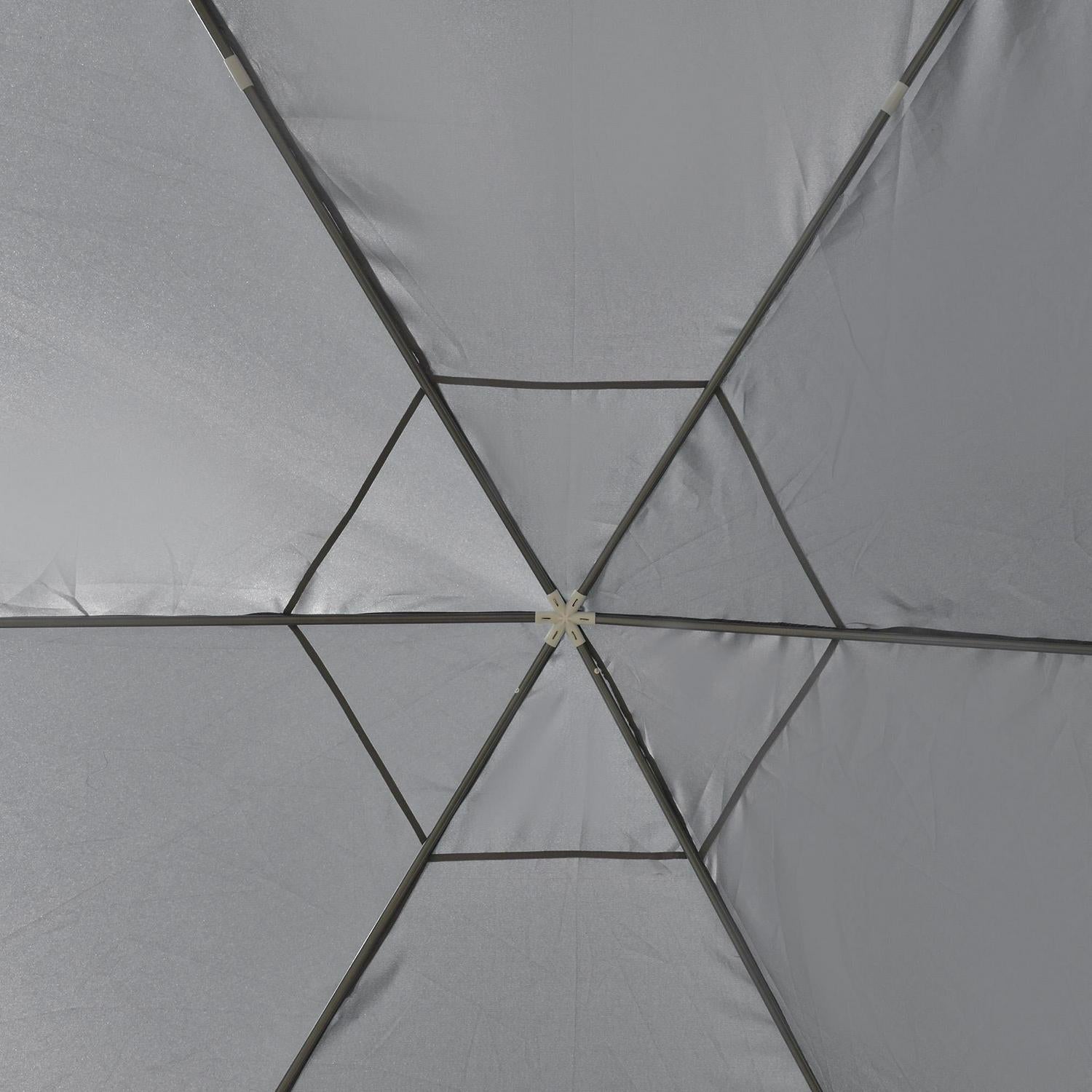 Hexagon Gazebo- Grey