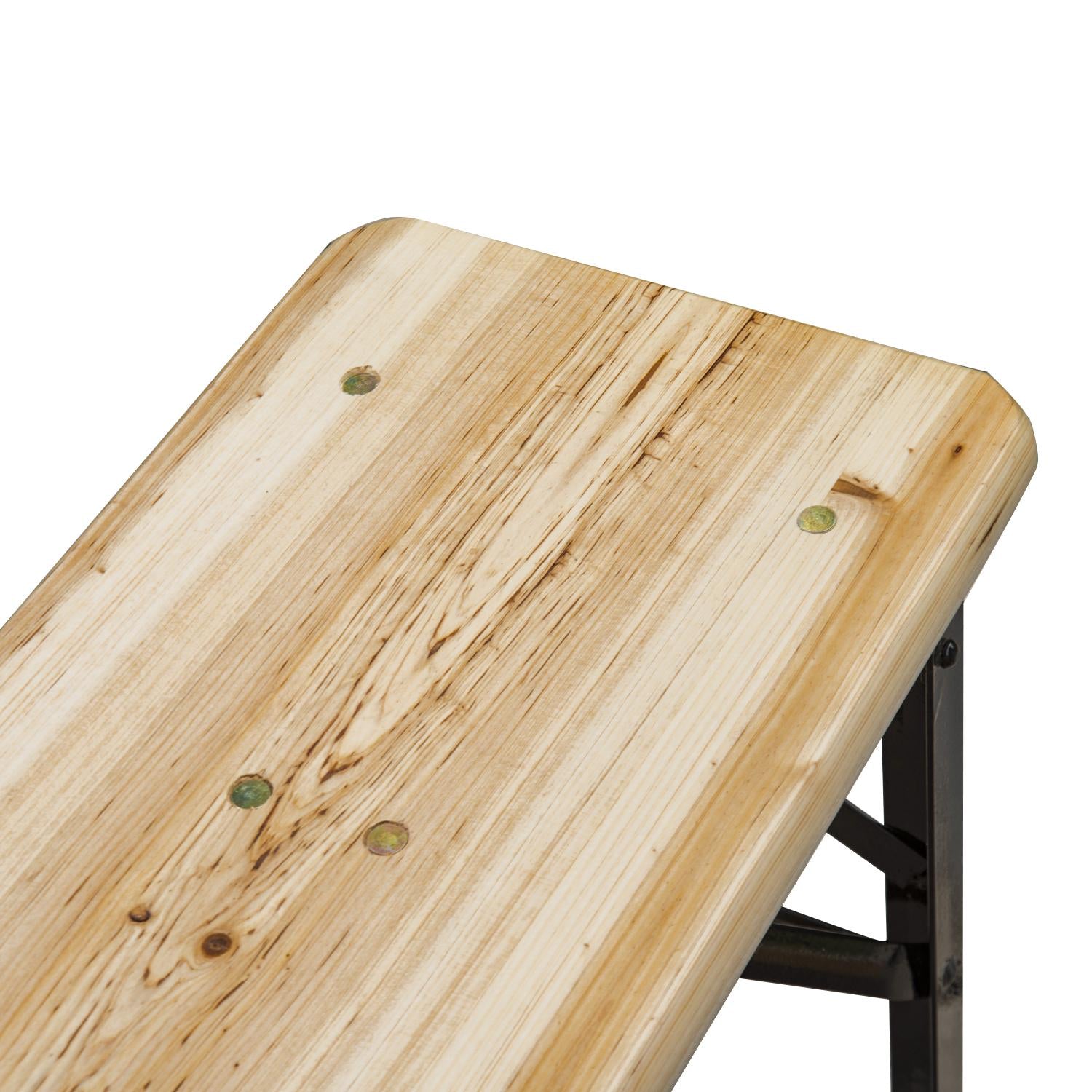 Picnic Wooden Table And Bench Set