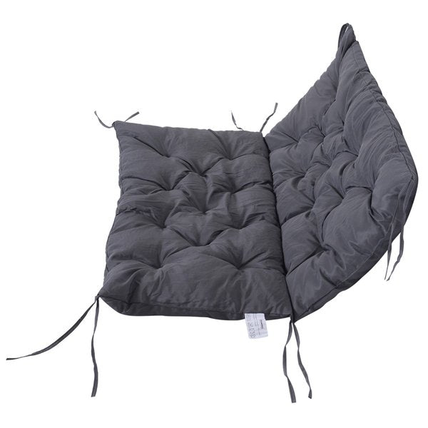 Tufted Swing Chair Cushion Replacement - Grey