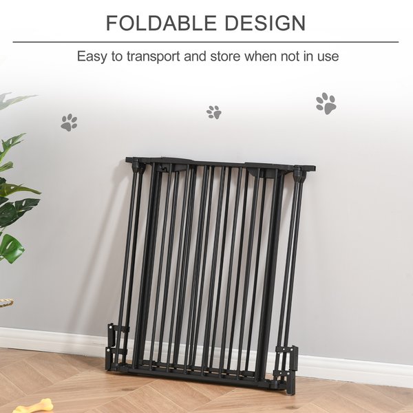 3-Panel Pet Safety Gate Playpen Fence Stair Barrier