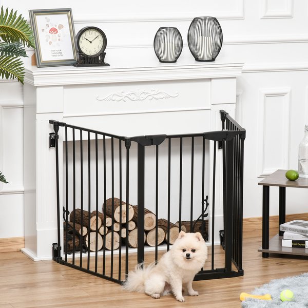 3-Panel Pet Safety Gate Playpen Fence Stair Barrier