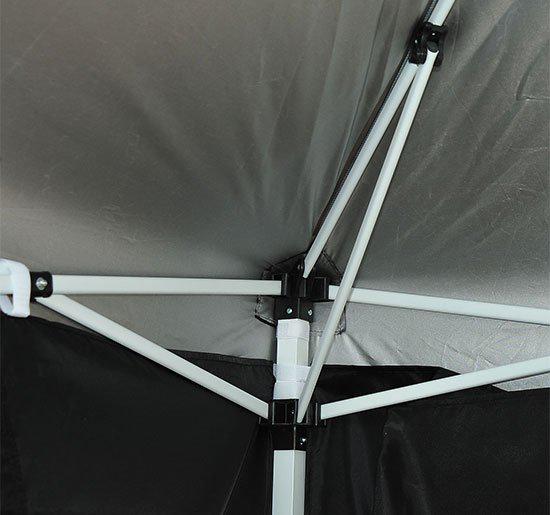 Pop Up Gazebo Marquee, 3x3 M - Black