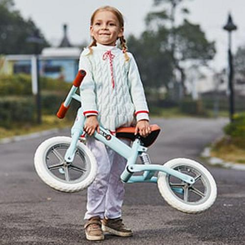 Toddler Balance Bike No Pedal Walk Training - Blue