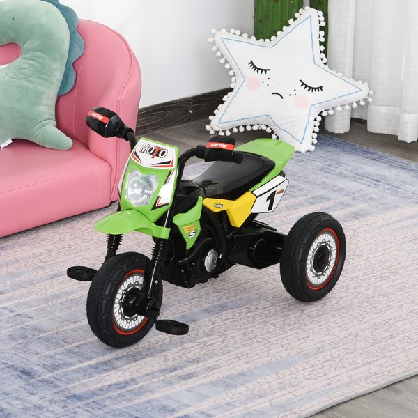 3-Wheels Toddlers Ride On Pedal Trike - Green